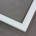 This 1-1/4inch white liner has an authentic, soft linen texture and flat face with a sloped inner lip.

Linen liners are a great option for providing white space between art and frame. Where glass is generally required to protect paper artworks and their mat, a linen liner does not require glass, making it ideal for paintings and Giclée prints.

1.25 inch width: ideal for smaller artworks.
