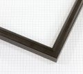 This 3/4 " profile frame features a sleek Thin Stem Classic Panel design in a smooth black finish. Its clean, curved lines and minimalist style create a timeless, modern look that compliments both contemporary and traditional artworks.