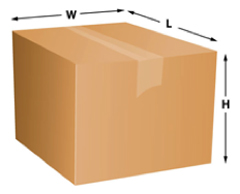 Dimension weight refers to the volume in which an object takes place on a courier.